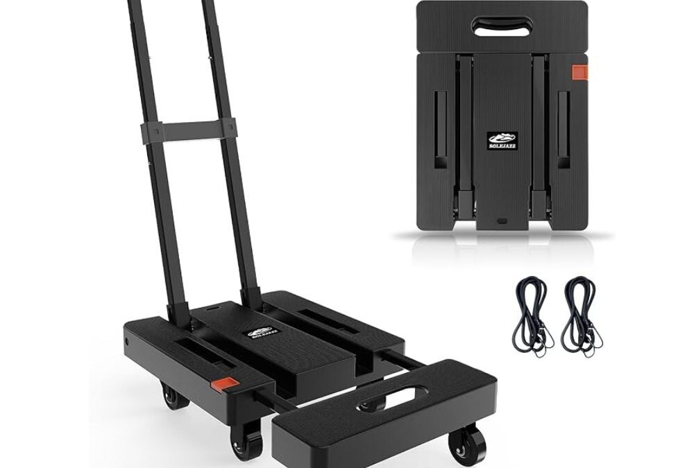 Folding Hand Truck – Holds up to 500lbs – $20.89 shipped (Reg. $60) ! | This Deal Went Fast Last Time!